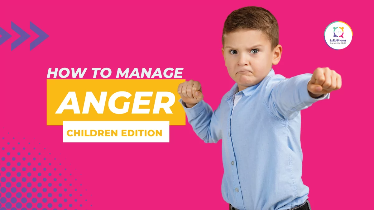 How to calm an angry child?